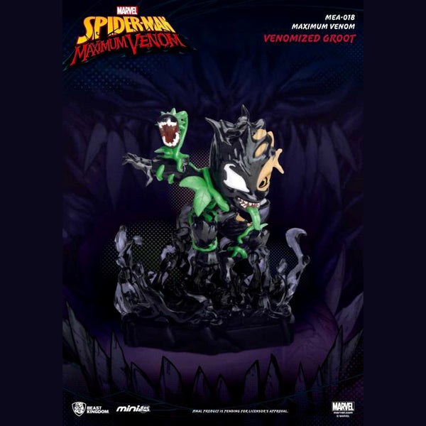 Spider-Man: Maximum Venom Mini Egg Attack MEA-018 Venomized Four-Pack
