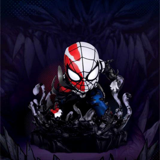 Spider-Man: Maximum Venom Mini Egg Attack MEA-018 Venomized Four-Pack