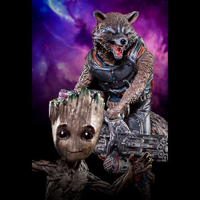 Groot & Rocket 1/10 Art Scale Statue