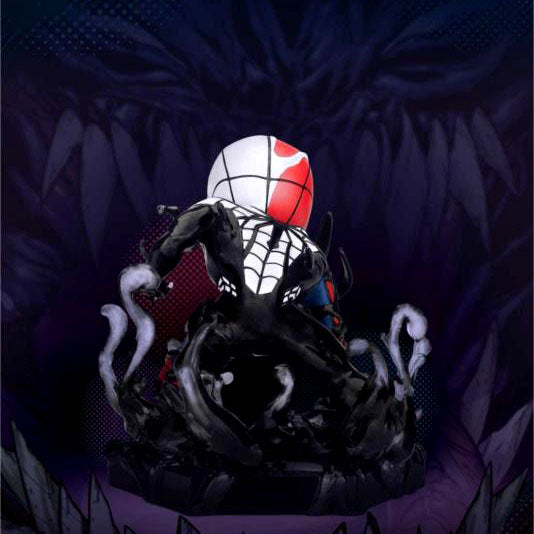 Spider-Man: Maximum Venom Mini Egg Attack MEA-018 Venomized Four-Pack