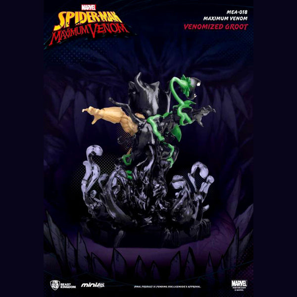 Spider-Man: Maximum Venom Mini Egg Attack MEA-018 Venomized Four-Pack