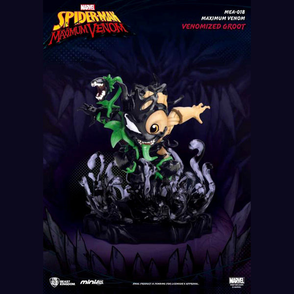Spider-Man: Maximum Venom Mini Egg Attack MEA-018 Venomized Four-Pack