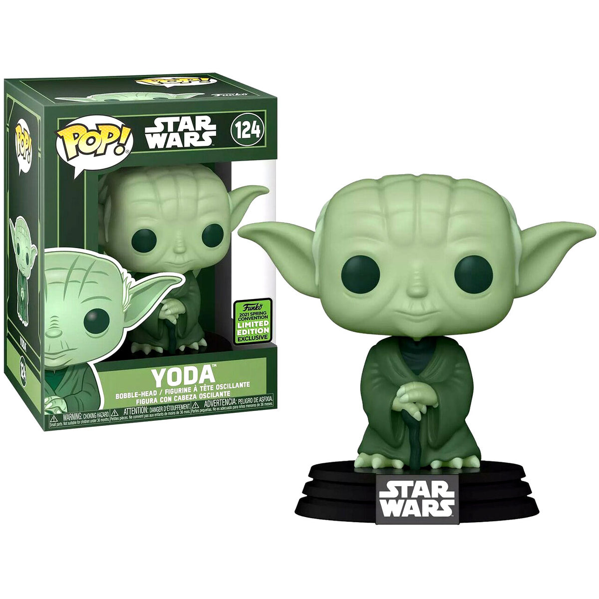 Funko Pop! Star Wars Yoda Exclusive Head Space