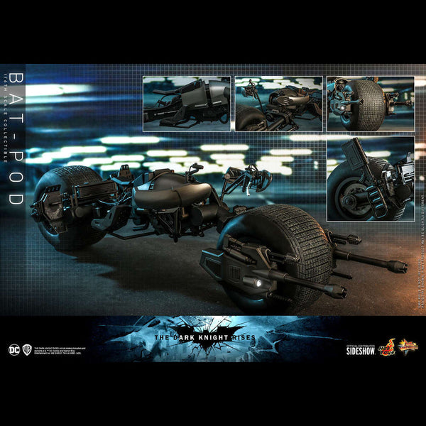 The Bat-Pod 1:6 Scale Hot Toys BatPod The Dark Knight Rises BATMAN