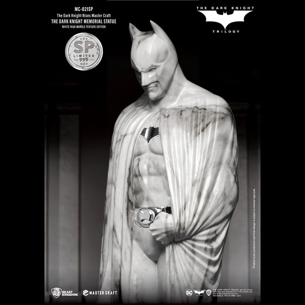 The Dark Knight Memorial (White Faux Marble Texture Edition)
