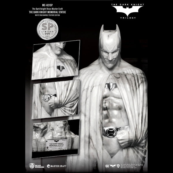 The Dark Knight Memorial (White Faux Marble Texture Edition)