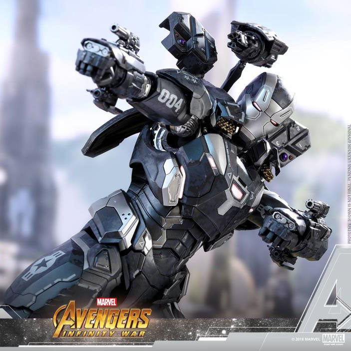 Hot Toys 1/6 Avengers: Infinity War Iron Man War Machine Mark IV Figure