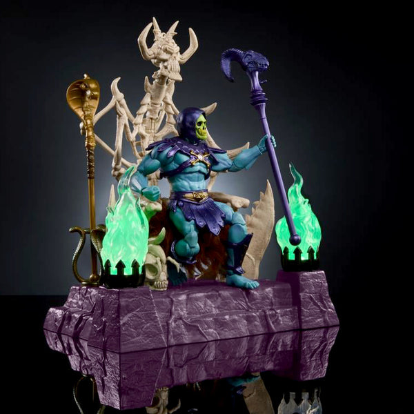 Masters of the Universe Masterverse Skeletor with Havoc Throne
