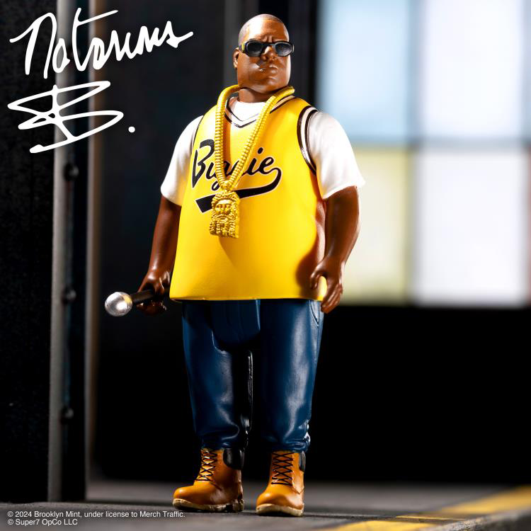 The Notorious B.I.G. ReAction Biggie (Yellow Jersey Ver.) Figure