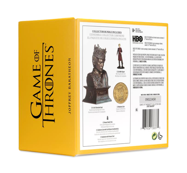 Game of Thrones Joffrey Baratheon Collector Box