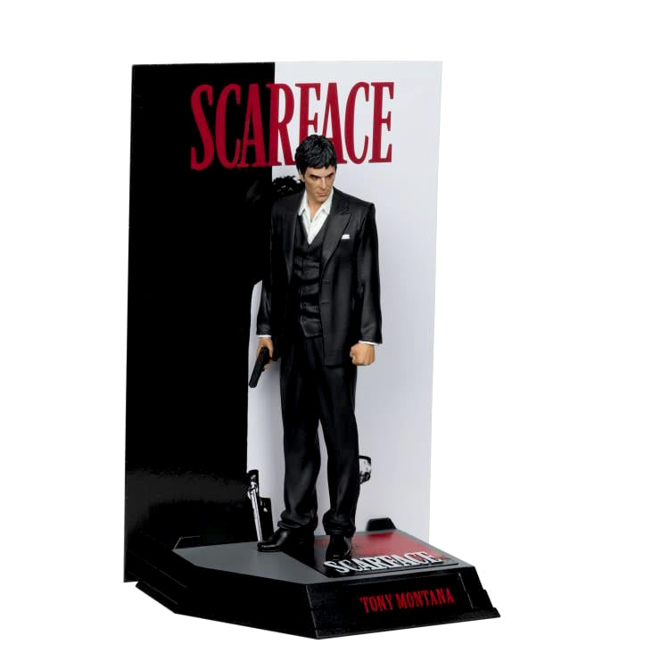 Scarface Movie Maniacs Tony Montana 6" Figure
