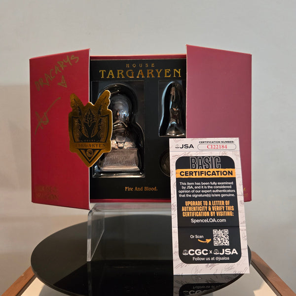 House of the Dragon Rhaenyra Targaryen Collector Box - Signed by Milly Alcock