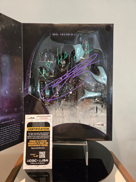 The Joker - Batman Arkham Origins - Signed by Troy Baker with Authentication Certificate