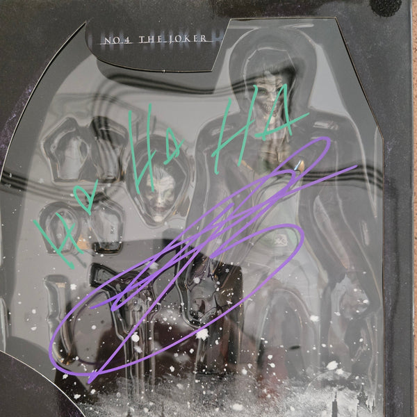 The Joker - Batman Arkham Origins - Signed by Troy Baker with Authentication Certificate