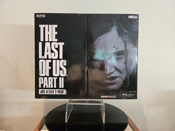The Last of Us Part II Ultimate Joel and Ellie Action Figure Two-Pack Signed by Troy Baker With Authentication Certificate