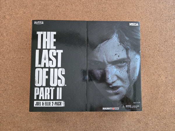 The Last of Us Part II Ultimate Joel and Ellie Action Figure Two-Pack Signed by Troy Baker With Authentication Certificate