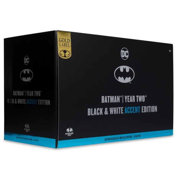 Batman: Year Two DC Multiverse Gold Label Batman BBTS Exclusive Limited Black & White Accent Edition