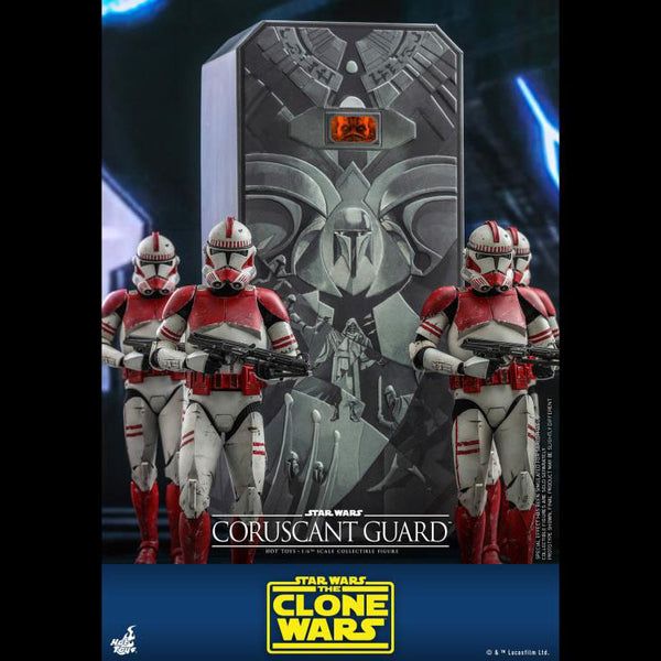 Coruscant Guard Sixth Scale Collectible Figure by Hot Toys ( opened item )