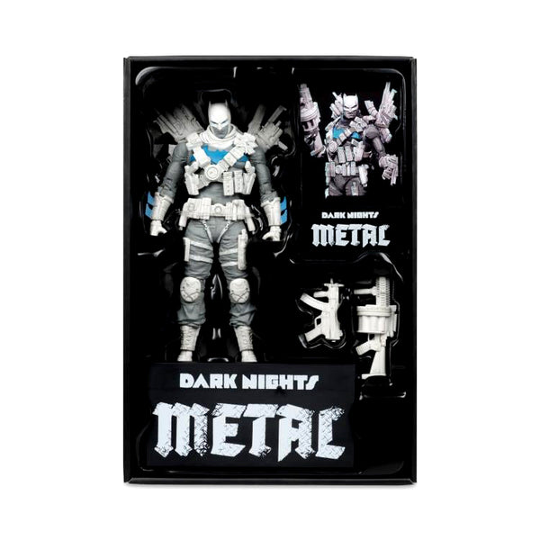 Dark Nights: Metal DC Multiverse The Grim Knight BBTS Exclusive Limited Black & White Accent Edition Figure