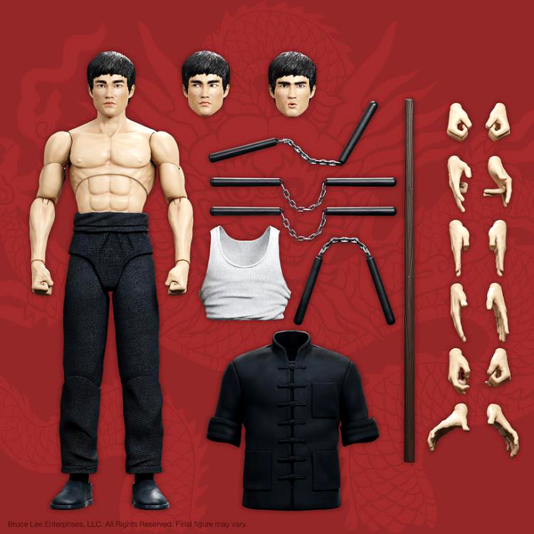 Bruce Lee ULTIMATES! Wave 1 Set of 2 Action Figures