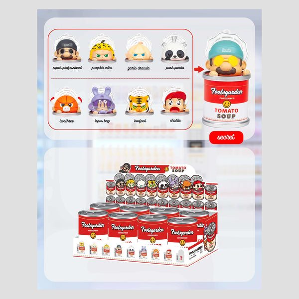 Fools Garden Tomato Soup // Blind Box ( Price per box - one figure per box )
