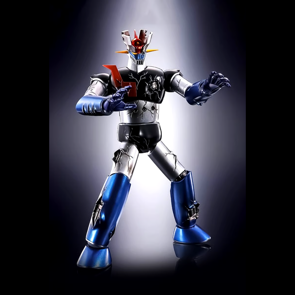SOUL OF CHOGOKIN GX-105 MAZINGER Z KAKUMEI SHINKA – DAMAGE VERSION DIE-CAST FIGURE BY BANDAI TAMASHII
