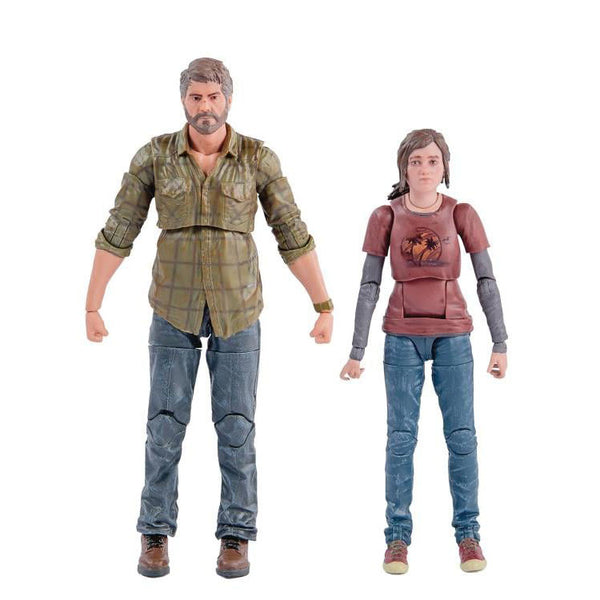 The Last of Us The Shapes Collection Joel & Ellie 6" Action Figure Two-Pack