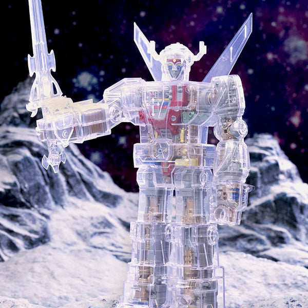 Voltron: Defender of the Universe Super Cyborg Voltron (Clear Ver.) Action Figure