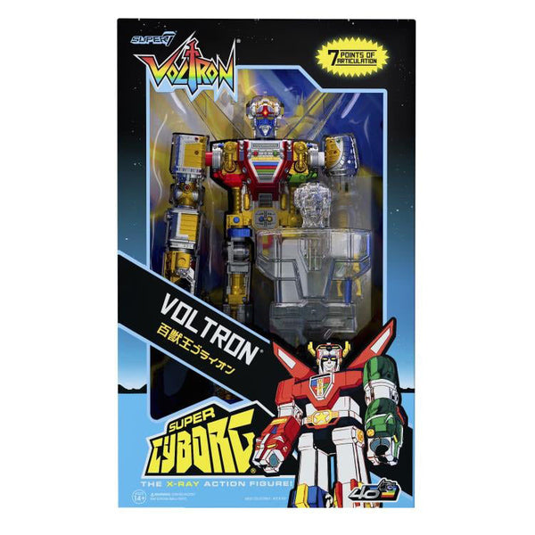 Voltron: Defender of the Universe Super Cyborg Voltron (Clear Ver.) Action Figure