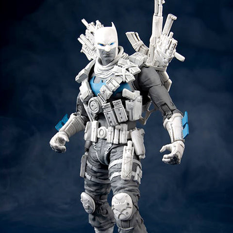 Dark Nights: Metal DC Multiverse The Grim Knight BBTS Exclusive Limited Black & White Accent Edition Figure