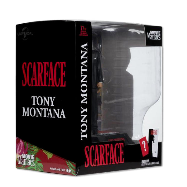 Scarface Movie Maniacs Tony Montana 6" Figure