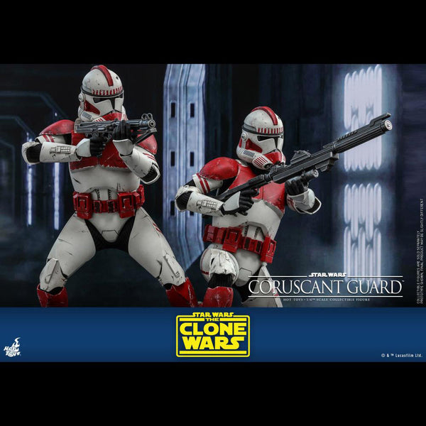 Coruscant Guard Sixth Scale Collectible Figure by Hot Toys ( opened item )