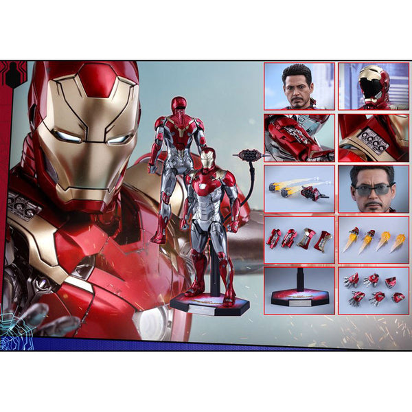 Spider-Man: Homecoming MMS427 D19 Iron Man (Mark XLVII) 1/6th Scale Collectible Diecast Figure ( opened item )