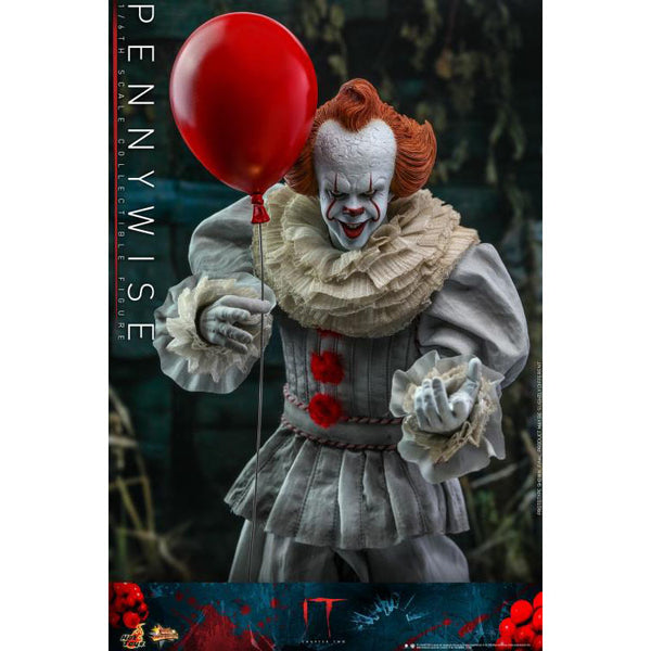 IT Chapter 2 MMS555 Pennywise 1/6th Scale Collectible Figure ( opened item )