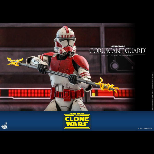 Coruscant Guard Sixth Scale Collectible Figure by Hot Toys ( opened item )