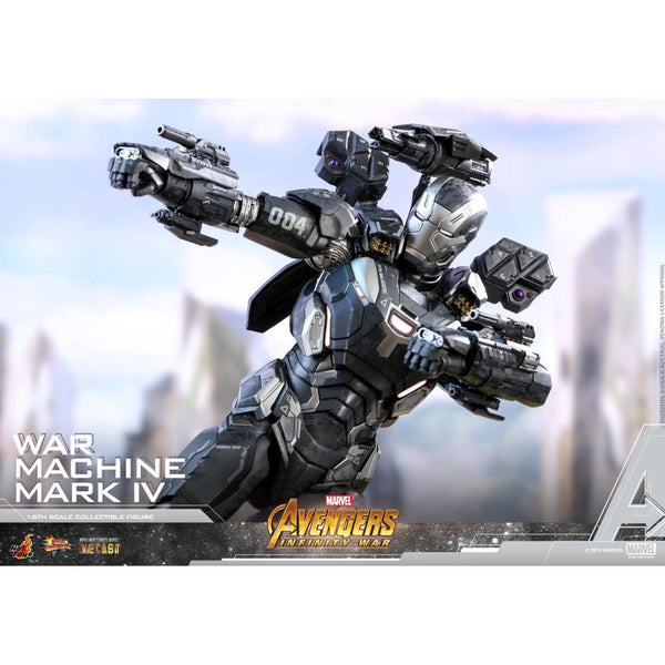 Hot Toys 1/6 Avengers: Infinity War Iron Man War Machine Mark IV Figure