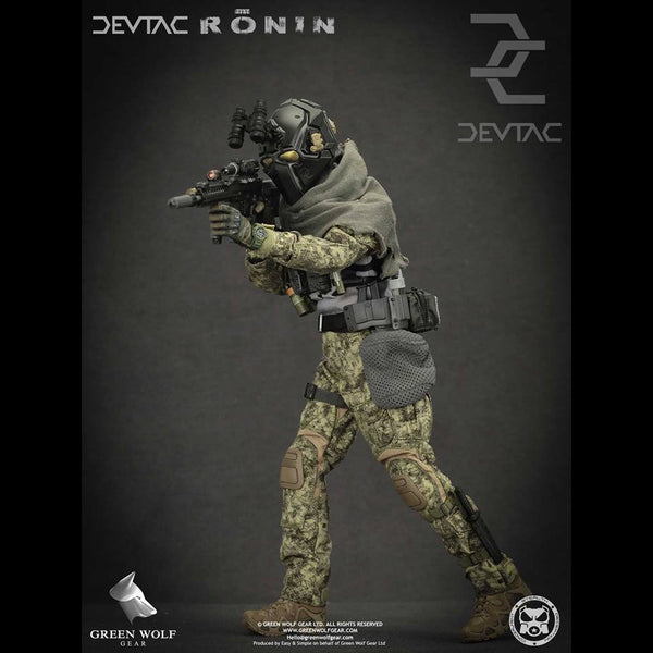 DEVTAC Special Operations Operative Ronin Green Wolf Gear - Machinegun