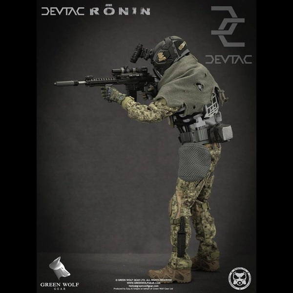 DEVTAC Special Operations Operative Ronin Green Wolf Gear - Machinegun