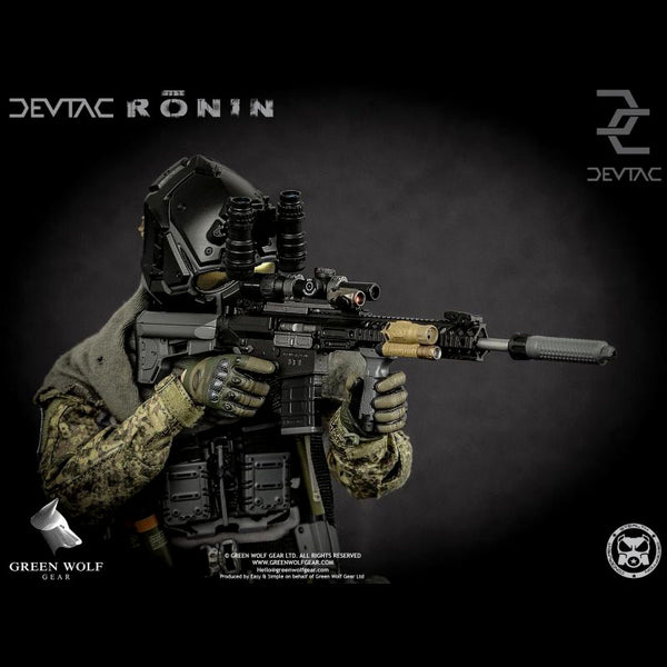 DEVTAC Special Operations Operative Ronin Green Wolf Gear - Machinegun