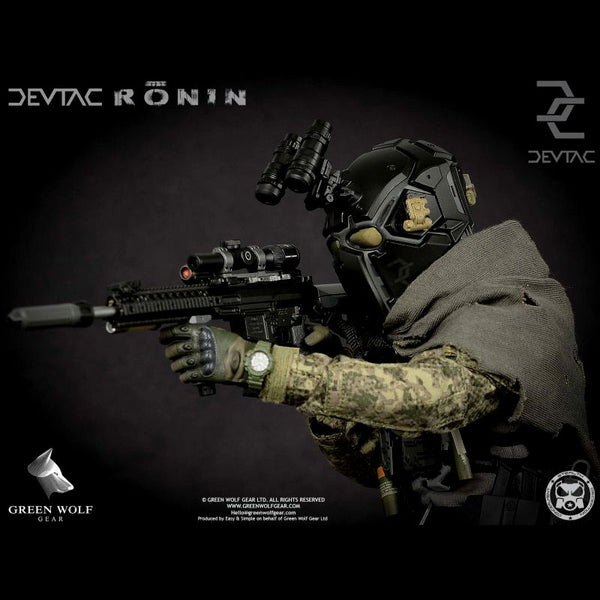 DEVTAC Special Operations Operative Ronin Green Wolf Gear - Machinegun