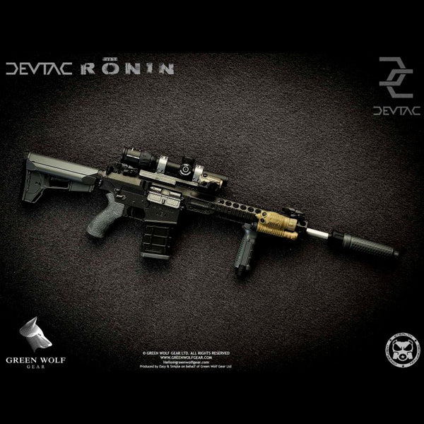 DEVTAC Special Operations Operative Ronin Green Wolf Gear - Machinegun
