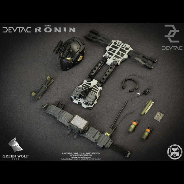 DEVTAC Special Operations Operative Ronin Green Wolf Gear - Machinegun