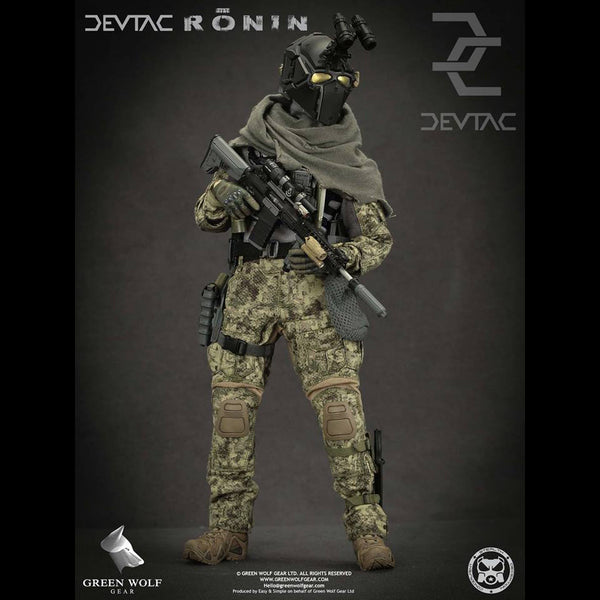 DEVTAC Special Operations Operative Ronin Green Wolf Gear - Machinegun