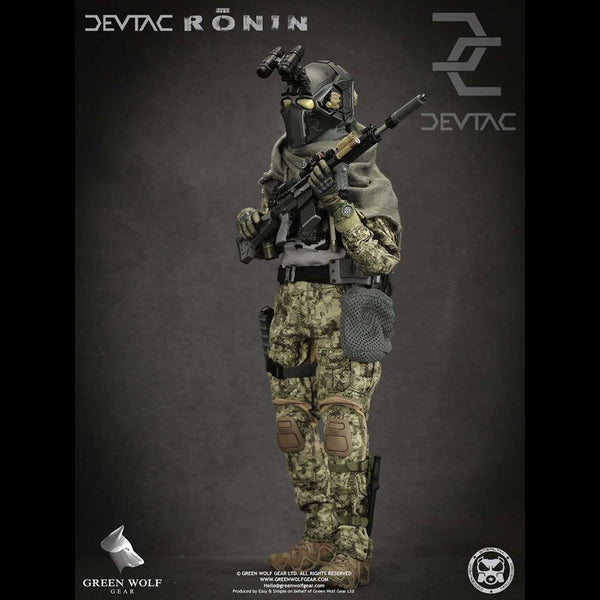 DEVTAC Special Operations Operative Ronin Green Wolf Gear - Machinegun