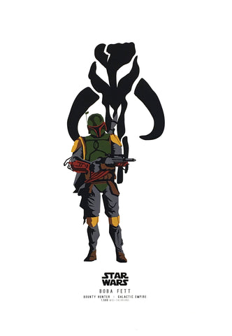 Boba Fett Bounty Hunter Poster