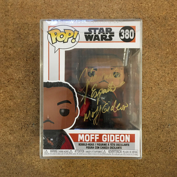 Funko Pop! Moff Gideon Signed by Giancarlo Giuseppe Alessandro Esposito