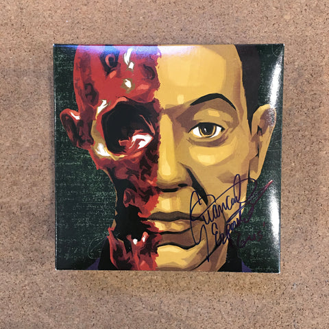 Breaking Bad Gus Fring Burned Face (Entertainment Earth Exclusive) Signed by Breaking Bad Gus Fring Burned Face