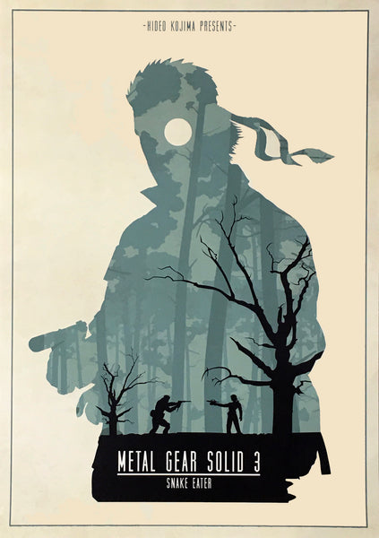 Metal Gear Solid 3 Snake Eater Poster