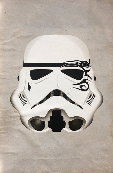 Mike Tyson x Stormtrooper Mesh Up Poster