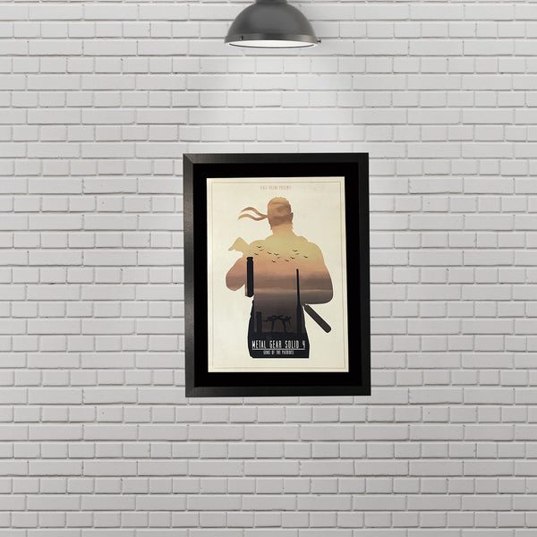 Metal Gear Solid 4 Guns of the Patriots Poster
